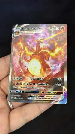 Pokemon TCG Charizard VMAX SWSH261 Sword & Shield Promo Holo Card NM Condition - Image 3