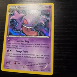 Pokemon Gengar TCG Reverse Holo Rare Card XY Breakthrough 60/162 NM-LP - Image 2