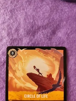 Disney Lorcana Fabled Circle of Life Legendary Card 26/204 Lion King - Image 2