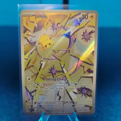 Pokemon TCG S&V Stellar Crown Joltik Full Art Illustration Rare Card 150/142 - Image 1
