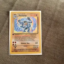 Pokemon TCG Machamp 1st Edition Base Set & Charmander English Card Lot - Image 4