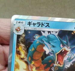 Gyarados 028/095 R Tag Bolt SM9 Japanese Holo Pokemon Card LP 2018 - Image 5