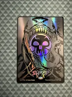 MTG Swamp #1952 Raised Foil Rare Secret Lair Drop Series (SLD) - Image 1