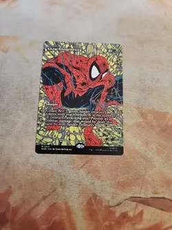 Arachnogenesis Borderless Marvel's Spider-Man MTG NM - Image 1