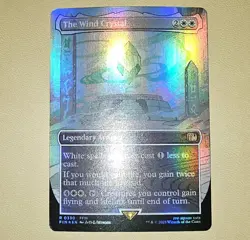 MTG FOIL BORDERLESS The Wind Crystal 0330 Rare NM - Image 1