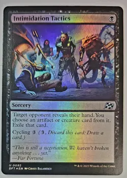 Intimidation Tactics Aetherdrift Foil - Image 1