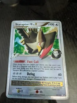Pokemon Staraptor FB LV.X 147/147 Supreme Victors Holo Rare Level Up 100 HP - Image 1