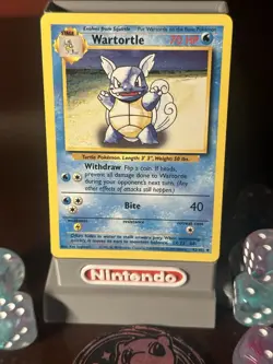 Squirtle 63/102 & Wartortle 42/102 Base Set Unlimited Pokemon TCG - Image 4