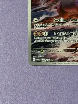 TCG Pokemon English Illustration Rare Groudon 199/182 SV04: Paradox Rift Holo - Image 5
