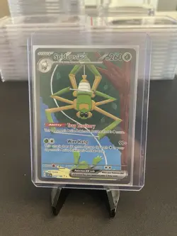 Pokemon TCG Spidops EX 243/198 Illustration Scarlet & Violet Base Set - Image 1