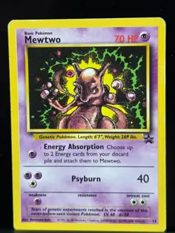 Pokemon TCG Mewtwo Black Star Promo 14 - Image 1