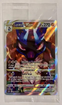Lucario VSTAR - SWSH291 Promo SWSH: Sword & Shield Promo Pokemon Sealed X 4 🔥 - Image 3