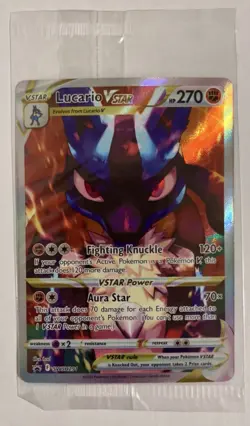 Lucario VSTAR - SWSH291 Promo SWSH: Sword & Shield Promo Pokemon Sealed X 4 🔥 - Image 5