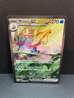 Pokemon TCG Milotic EX Special Illustration Rare Surging Sparks 237/191 NM - Image 1