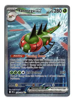 Pokemon Yanmega ex 228/182 Sv10: Destined Rivals Special Illustration Rare - Image 1