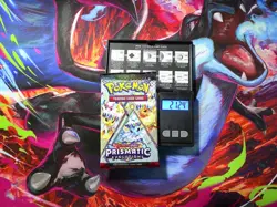 HEAVY! GOD PACKUUU 21.48g Prismatic Evolutions Pokemon TCG Booster (SEALED) - Image 1