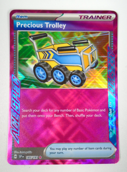 Precious Trolley 185/191 Surging Sparks ACE SPEC Rare Pokemon TCG SV - Image 1