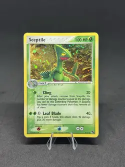 Pokemon TCG Sceptile Promo POP Series 1 4/17 Holo Rare - Image 1