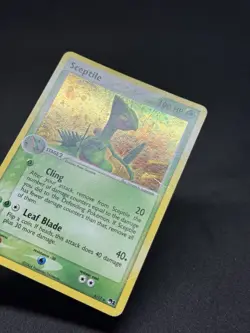 Pokemon TCG Sceptile Promo POP Series 1 4/17 Holo Rare - Image 3