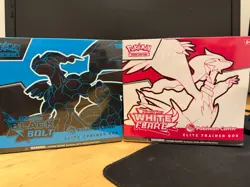 Pokemon Center Exclusive Black Bolt & White Flare Elite Trainer Box - Image 1