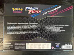 Pokemon Crown Zenith Premium Figure Collection Shiny Zamazenta - Factory Sealed - Image 4