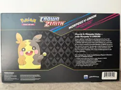 Pokemon Crown Zenith Morpeko V Union PREMIUM TREASURES Collection box! SEALED!!! - Image 2