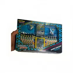Pokemon TCG Crown Zenith Shiny Zacian Premium Collection Sealed + 3 Bonus Packs 820650851636 - Image 2