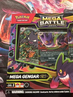 Mega Gengar Ex - Mega Battle Deck Pokemon TCG Brand New Sealed In Box ! - Image 2