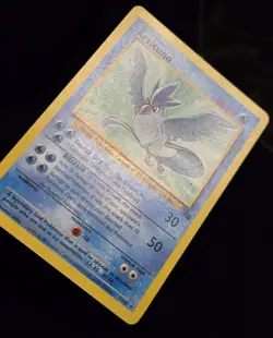 Pokemon TCG - ARTICUNO - 17/62 - RARE - UNLIMITED - FOSSIL (1999) - WOTC - LP - Image 2
