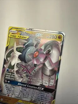 Pokemon TCG Arceus & Dialga & Palkia GX 156/236 Cosmic Eclipse MP - Image 2