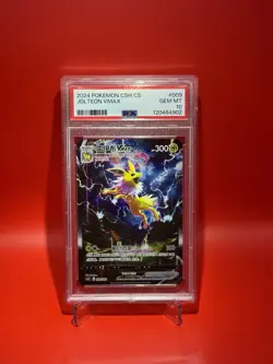 2024 Pokemon Jolteon VMAX PSA 10 009/009 Simplified Chinese Eevee Gift Box - Image 1