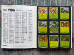 Pokemon TCG Destined Rivals Master Base Set – Complete In Binder - #001-#182 +EX - Image 1