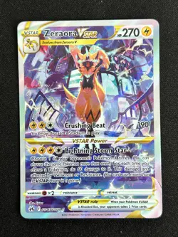 ⚡ Zeraora VSTAR GG43/GG70 Crown Zenith Galarian Gallery Full Art Pokemon NM - Image 1