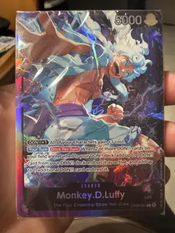 One Piece Starter Deck 26: PURPLE/BLACK Monkey.D.Luffy DECK ONLY NO PACK - Image 1