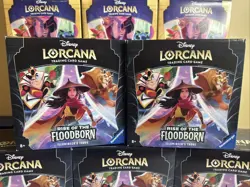 Disney Lorcana TCG Chapter 2 Rise of the Floodborn Illumineer’s Trove New Box - Image 1