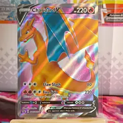 Charizard V SWSH050 SWSH: Sword & Shield Promo Card Full Art NM - Image 1