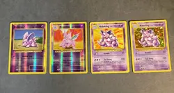 Pokemon TCG 2016 XY Evolutions Card lot HP - Nidoran, Nidorino & Nidoking Holo - Image 1