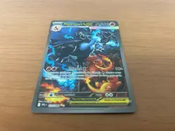 Mega Charizard X EX 125/094 Phantasmal Flames Pokemon Brazil Pack Fresh Card NM+ - Image 4