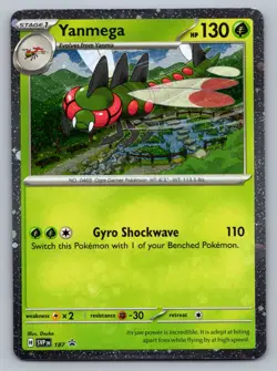 Pokemon TCG SV: Scarlet & Violet Promo Cards Yanmega - (Cosmos Holo) 187 - Image 1