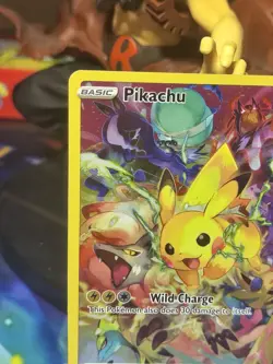 Pokemon Pikachu TCG Full Art Secret Rare Holo Card Crown Zenith 160/159 - Image 2