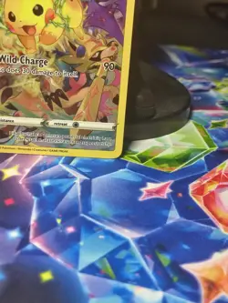 Pokemon Pikachu TCG Full Art Secret Rare Holo Card Crown Zenith 160/159 - Image 4