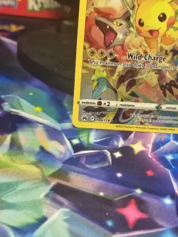 Pokemon Pikachu TCG Full Art Secret Rare Holo Card Crown Zenith 160/159 - Image 5