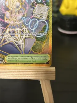 Jamming Tower 243/182 Pokemon Destined Rivals Gold Hyper Rare NM Card - Image 5