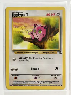 Pokemon TCG Jigglypuff Card Lot 9 Reverse Holo Saguaro Great Encounters English - Image 2