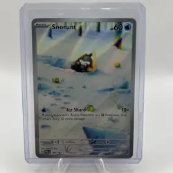 Pokemon Snorunt 188/189 SV04: Paradox Rift Reverse Holo Illustration Rare Card - Image 1