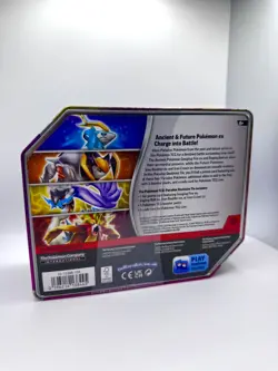 Pokemon Trading Card Games Paradox Destinies Iron Crown ex Tin - Image 2