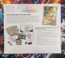 Pokemon Prismatic Evolutions ETB Cards Tcg New Sealed Elite Trainer Box - Image 2
