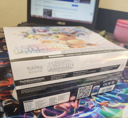 Pokemon Prismatic Evolutions ETB Cards Tcg New Sealed Elite Trainer Box - Image 4