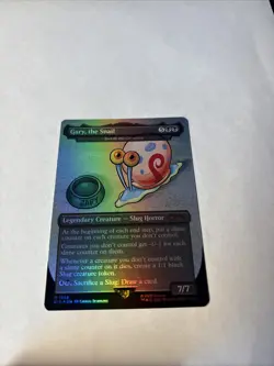 Gary, the Snail - Toxrill, the Corrosive (Rainbow Foil) Secret Lair Drop Foil - Image 1