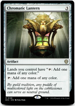 Chromatic Lantern [Commander: Lorwyn Eclipsed] Magic MTG NM - Image 1